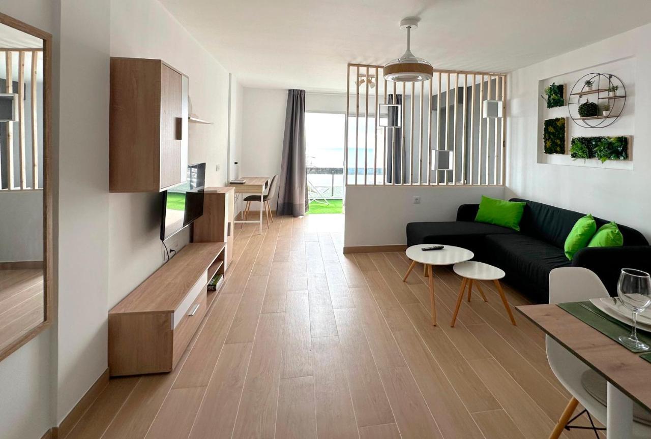 Modern Open-Plan Studio With Terrace And Sea View Tabaiba Dış mekan fotoğraf