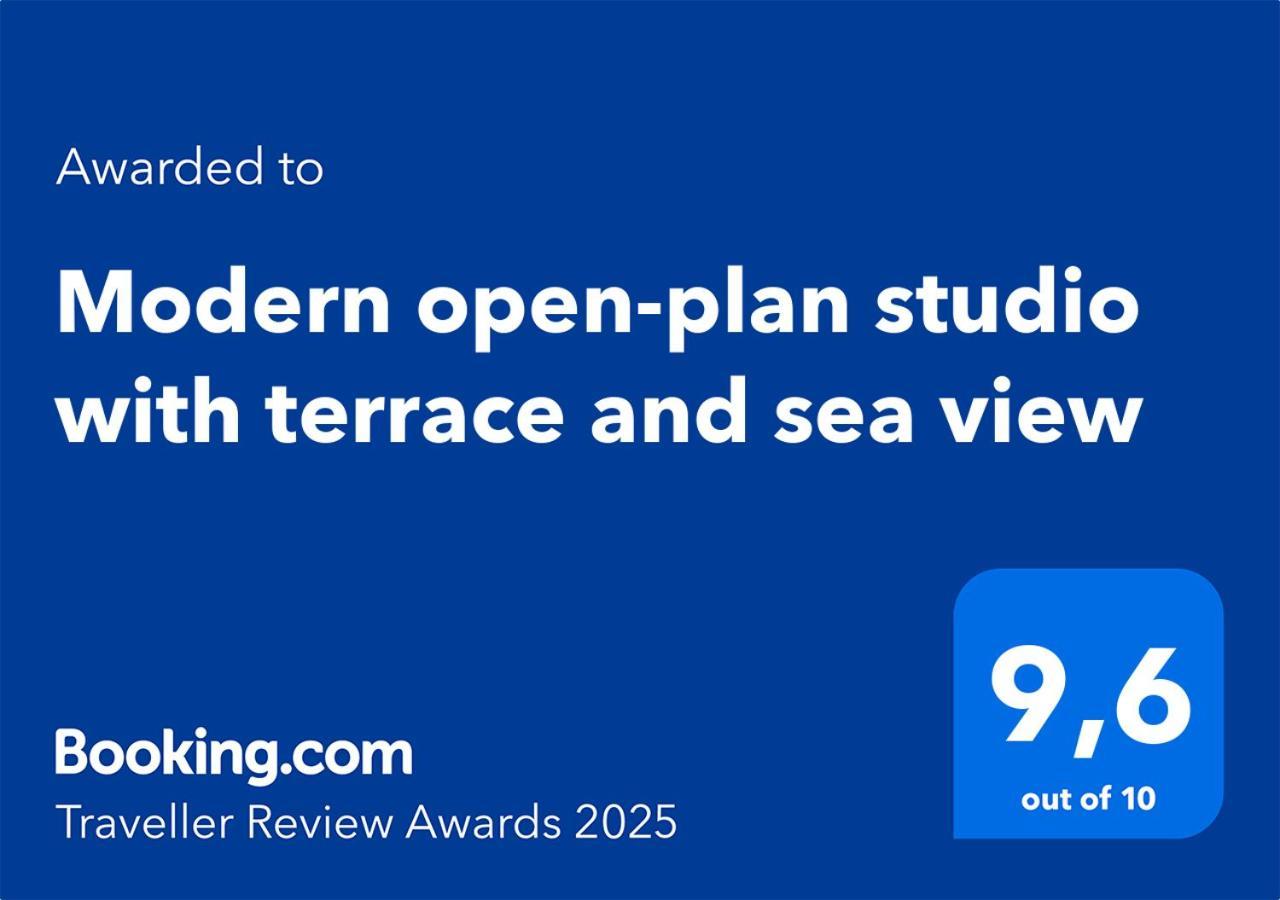 Modern Open-Plan Studio With Terrace And Sea View Tabaiba Dış mekan fotoğraf